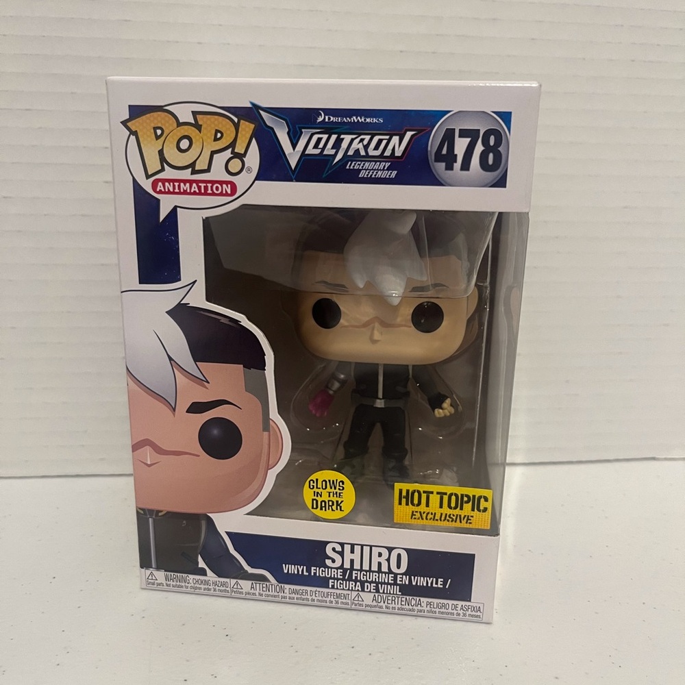 Funko Voltron Shiro #478 Vinyl Figure